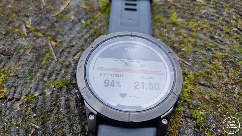 stamina Garmin Fenix 7
