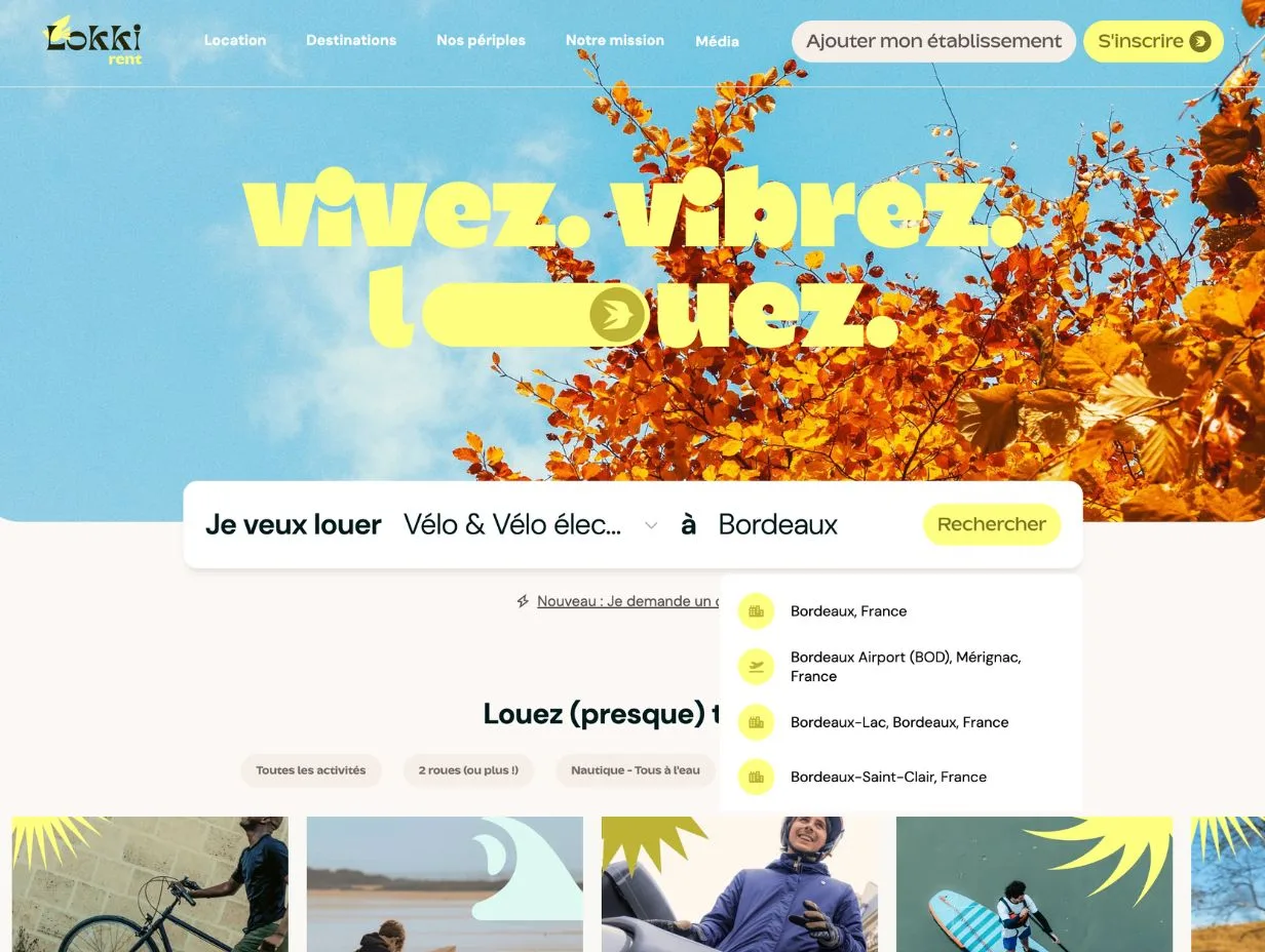 louer un gravel sur Lokki