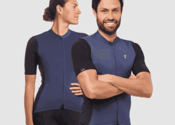 Maillot unisexe EKOI GRAVEL PERFORMANCE Bleu marine