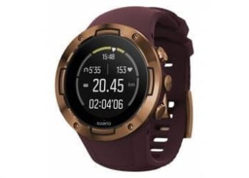Montre gps suunto 5 bordeaux cuivre