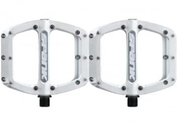 Paire de pedales plates spank spoon reboot argent s