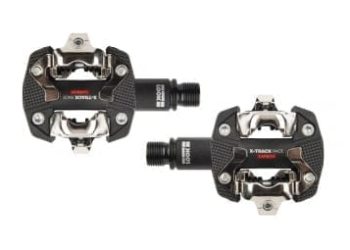 Paire de pedales vtt look x track race carbon
