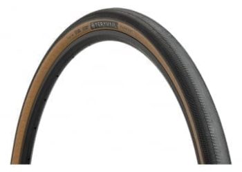 Pneu gravel teravail rampart 700 mm tubeless ready souple light supple flancs beiges tan 42 mm