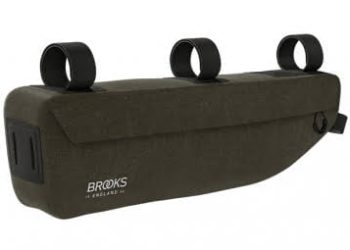 Sacoche de cadre brooks scape 3l marron kaki mud