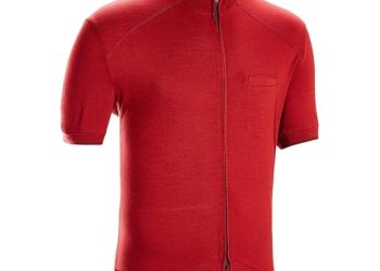 maillot-manches-courtes-velo-route-triban-cyclotouriste-merinos-bordeau
